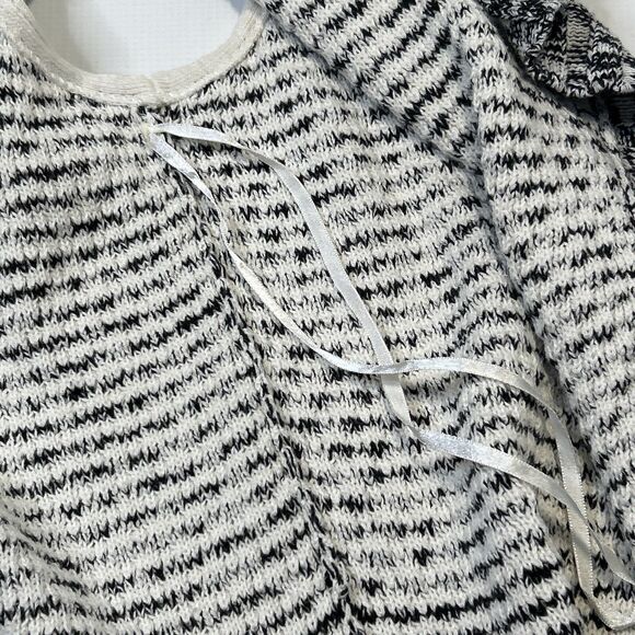 Chicos Textured Knit Sweater Vest Women's Size 3 XL Black Antique White NEW $99 - Picture 11 of 16